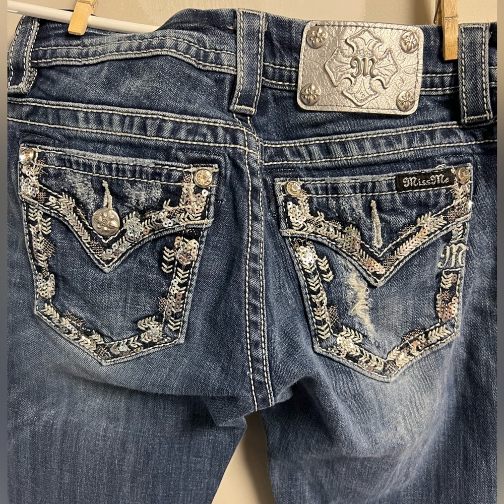 Miss me jeans size 27 signature boot